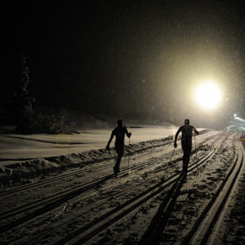 Moonlight Classic Langlaufen bei Nacht auf der Seiser Alm