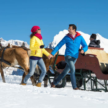 Winterwandern in den Dolomiten